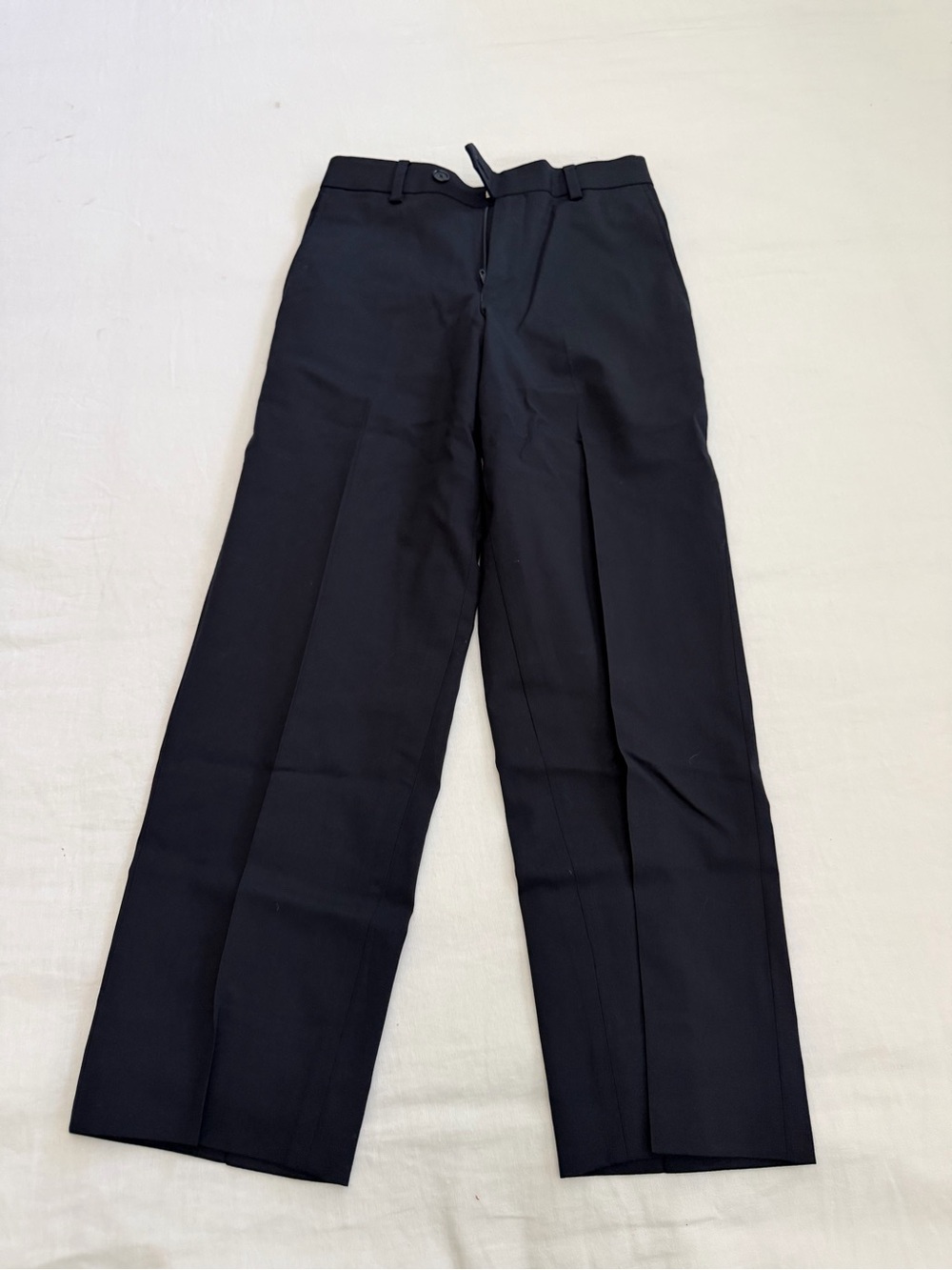 Nordstrom Boys Black Dress Pants with Gray Trim